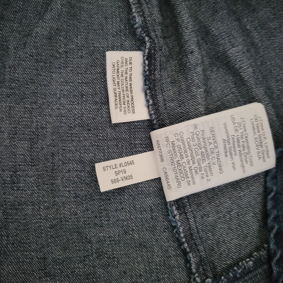 J.crew cambray Dress mercantil size L - Picture 9 of 9